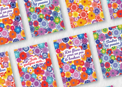 Cartes fleuries